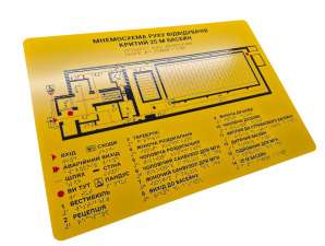 Фото Мнемосхеми тактильні для сліпих 400х300 мм