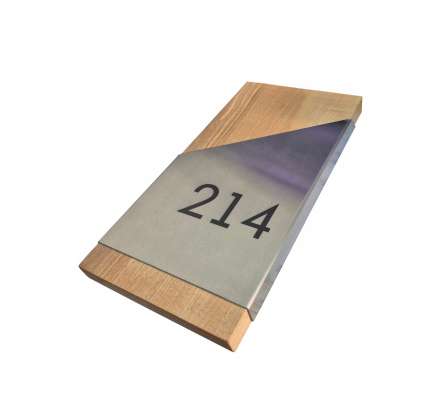 Фото Табличка номер на двері 300х150 мм