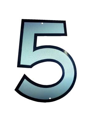Фото Адресна цифра з композиту 440х220 мм
